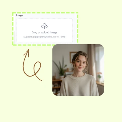 Step 1 AI Age Filter step 1 upload