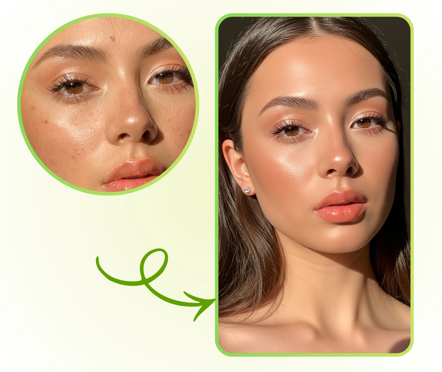 AI Blemish Remover Uneven Tone