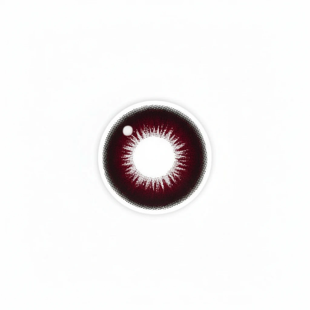 AI Eye Color Changer style: Blood Wine