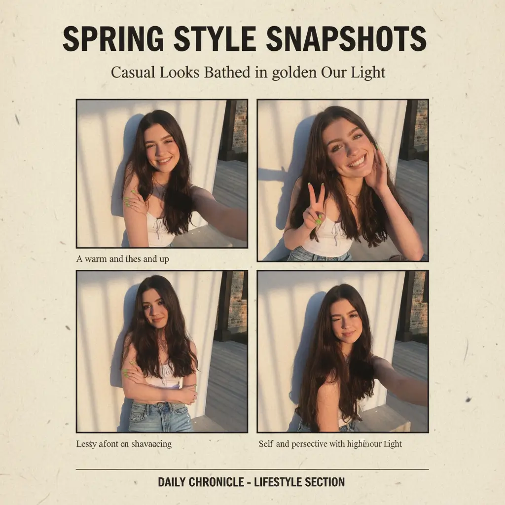 AI Photo Collage Maker style Newspaper