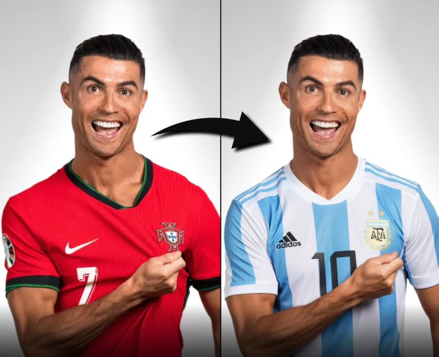 AI element replacement demonstration