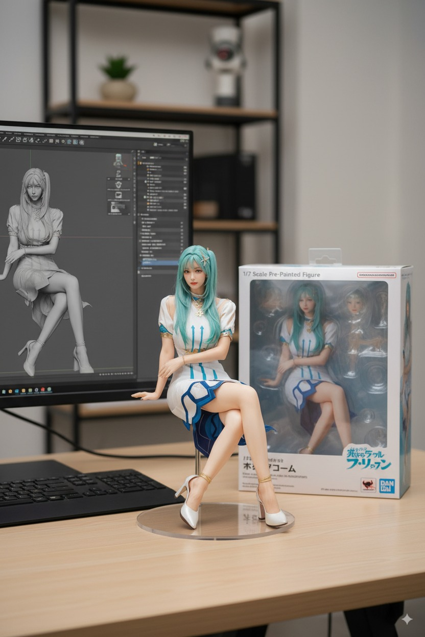 Nano Banana Pro 3D figurine creation